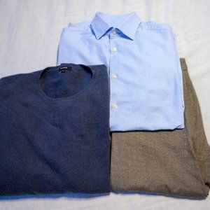 J. Lindeberg Sky Blue shirt